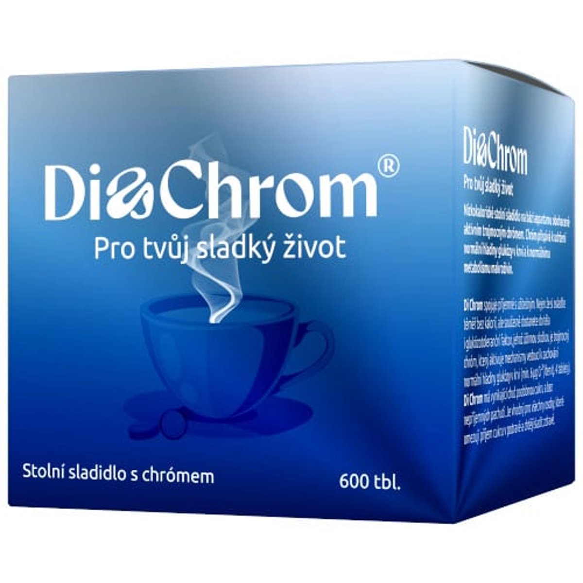 Di Chrom stolní sladidlo tbl.600