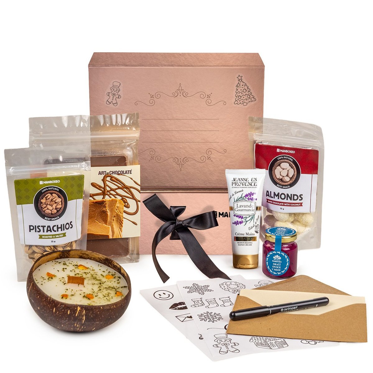 Giftboxeo pro ženu se vzkazem