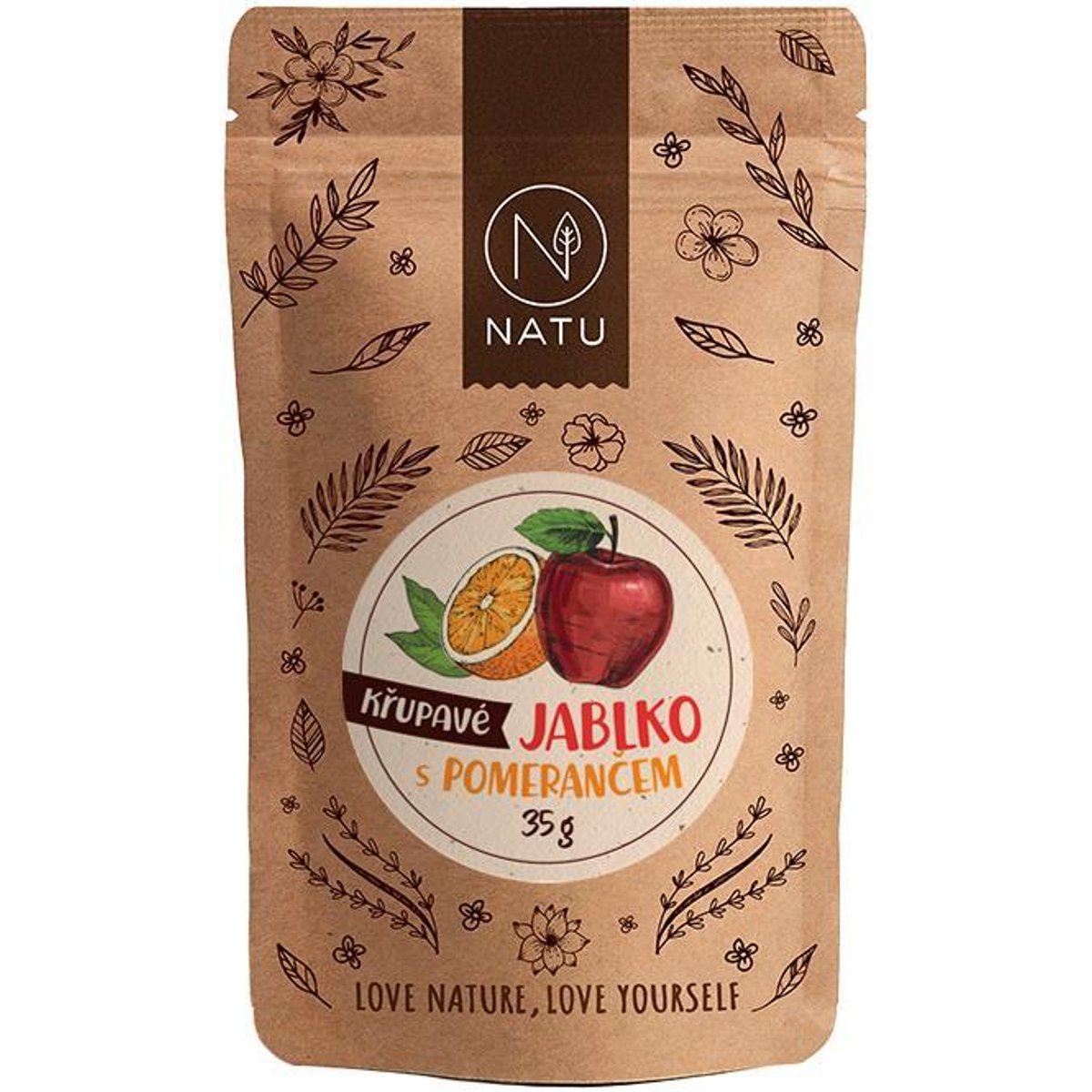 Natu Křupavé jablko s pomerančem