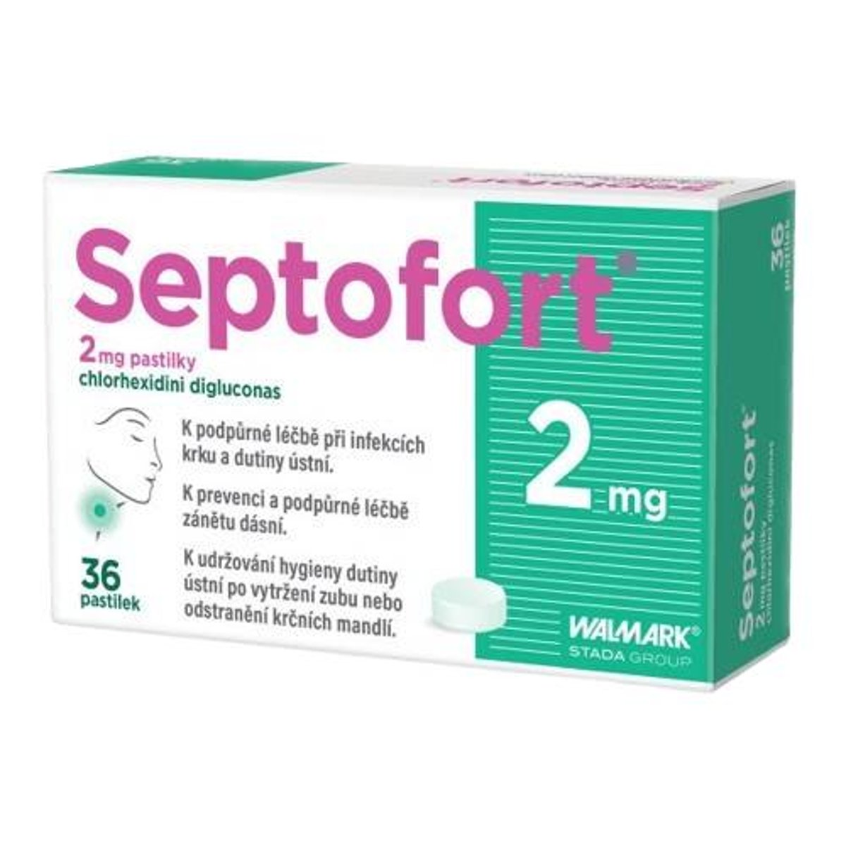SEPTOFORT 2MG pastilka 36
