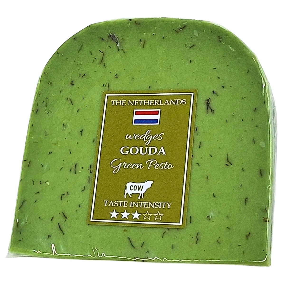 Caseamo Gouda se zeleným pestem