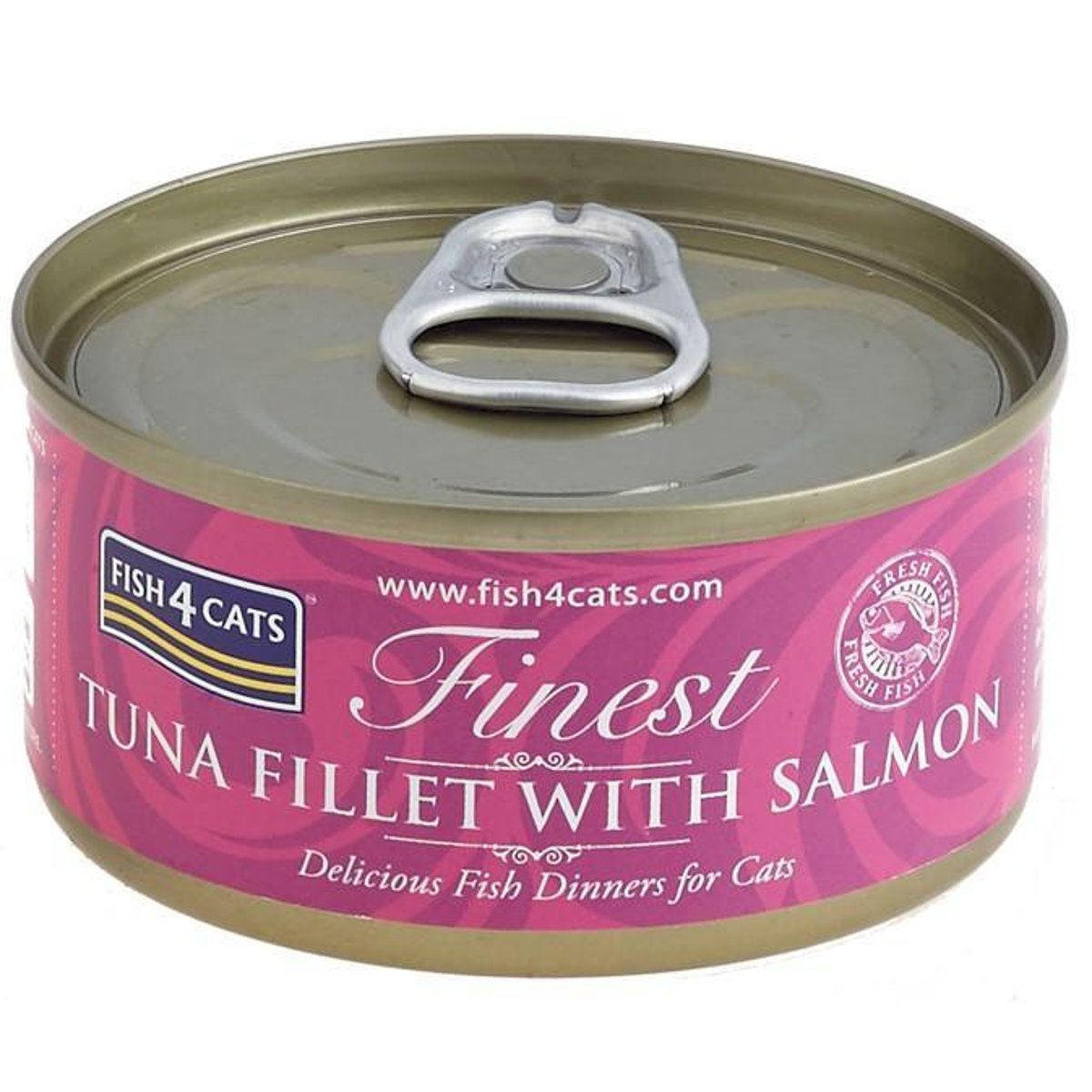 Fish4Cats Finest konzerva pro kočky tuňák s lososem