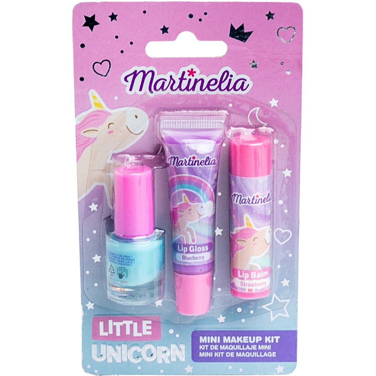 Martinelia Little Unicorn mini make-up set