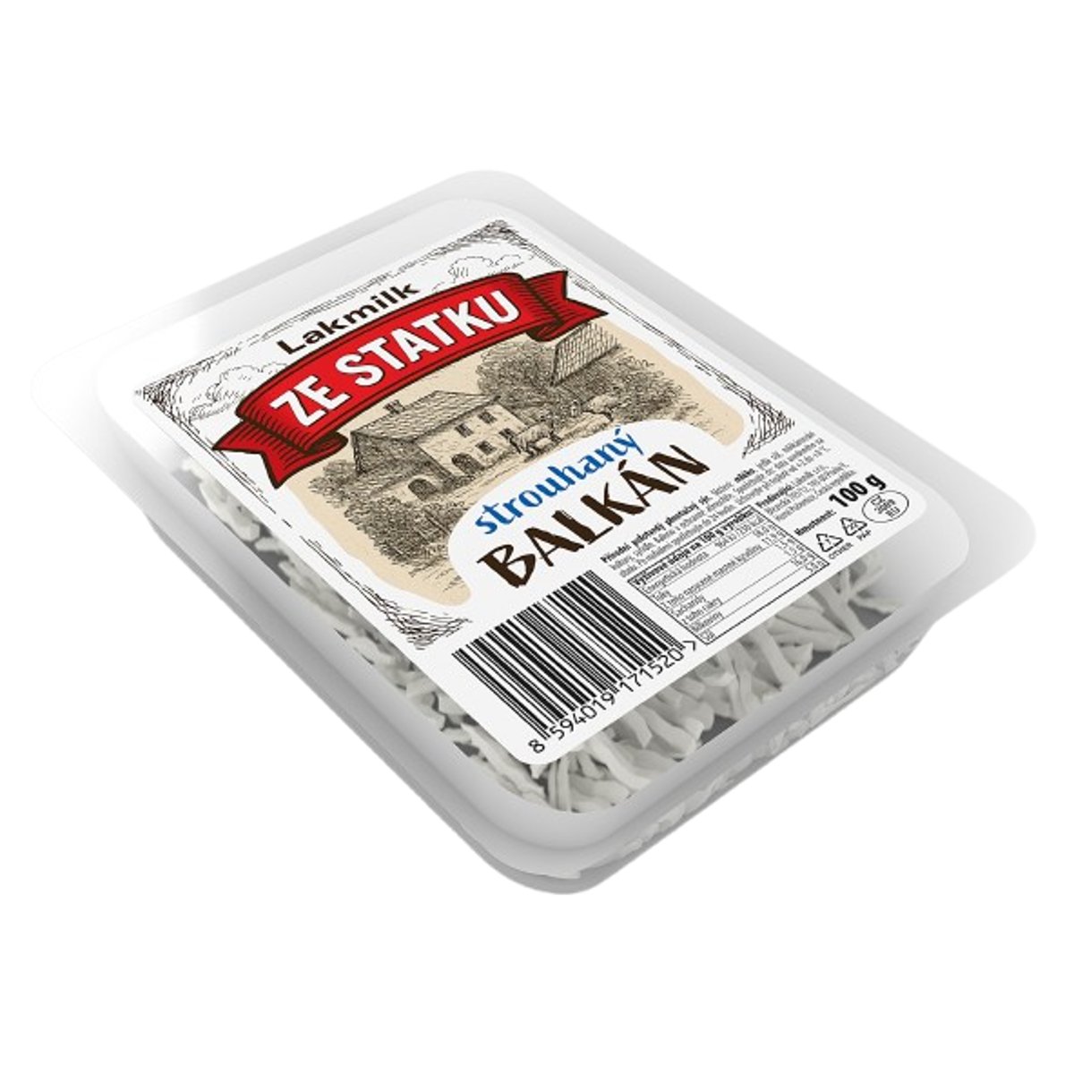 Lakmilk Strouhaný balkán ze statku