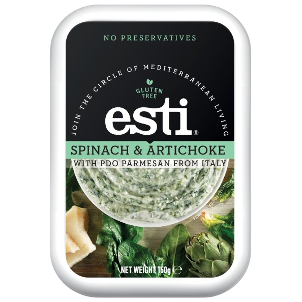 Esti Dip se špenátem a artyčokem