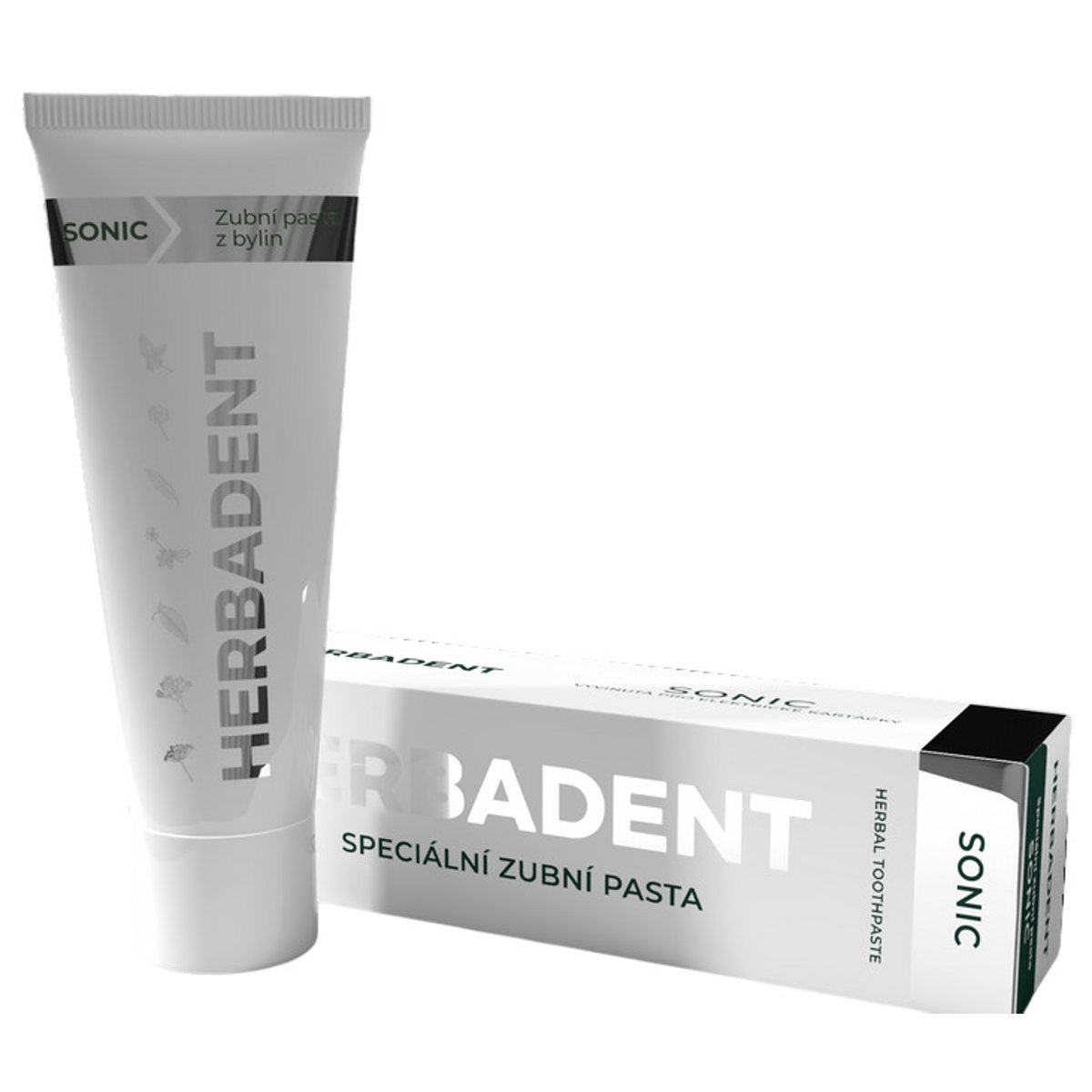 Herbadent Sonic zubní pasta s hydroxyapatitem pro čištení s elektrickým kartáčkem