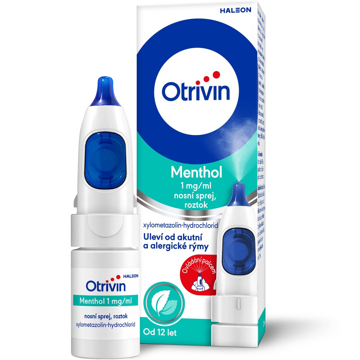 OTRIVIN MENTHOL 1MG/ML Nosní sprej, roztok 1X10ML II