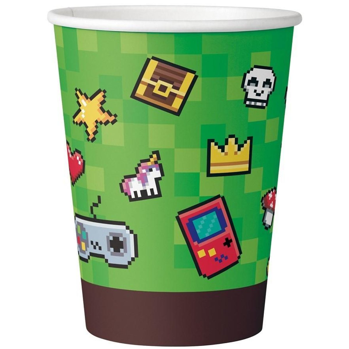 Godan Papirové kelímky Pixel Minecraft 200 ml