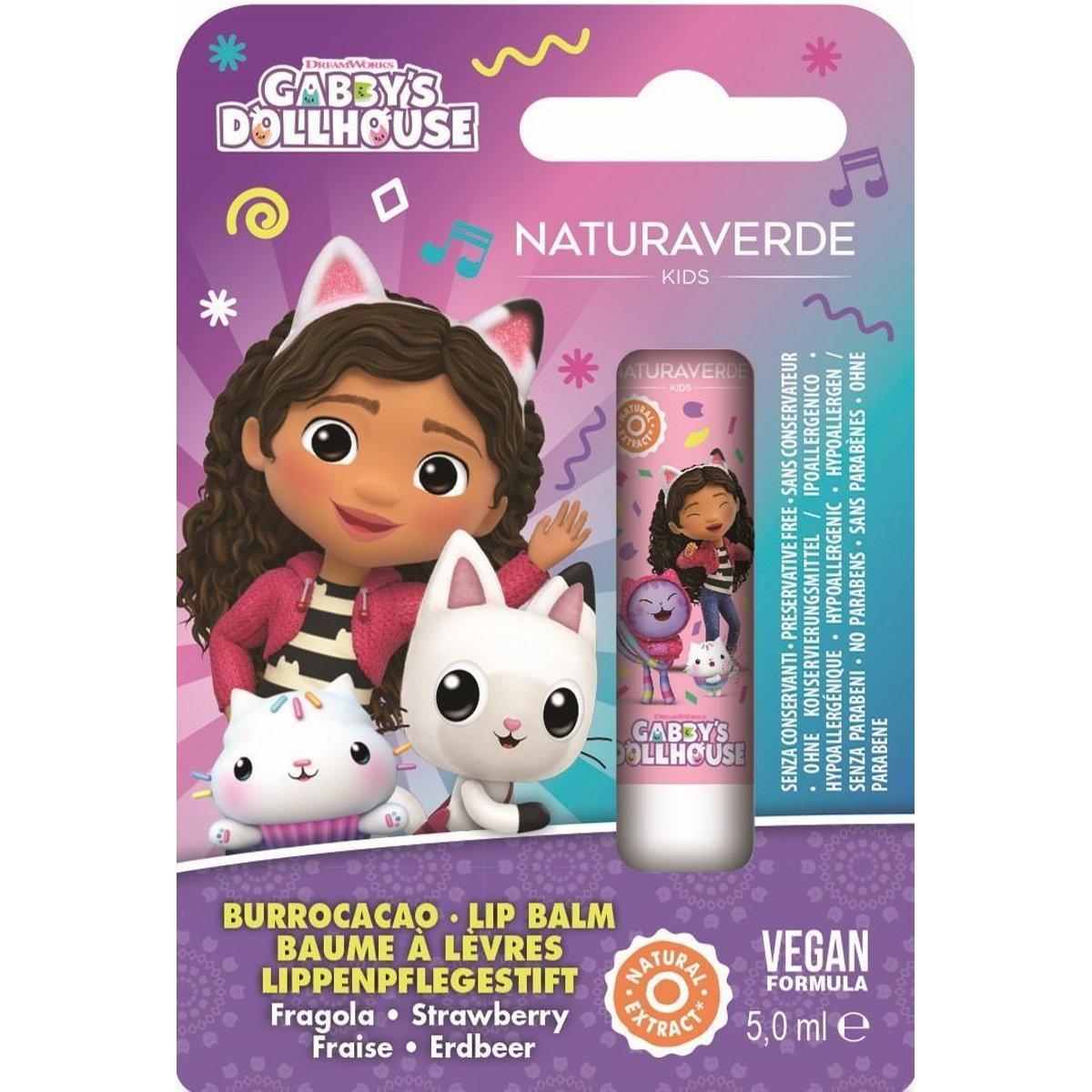 Naturaverde Gabby's Dollhouse balzám na rty