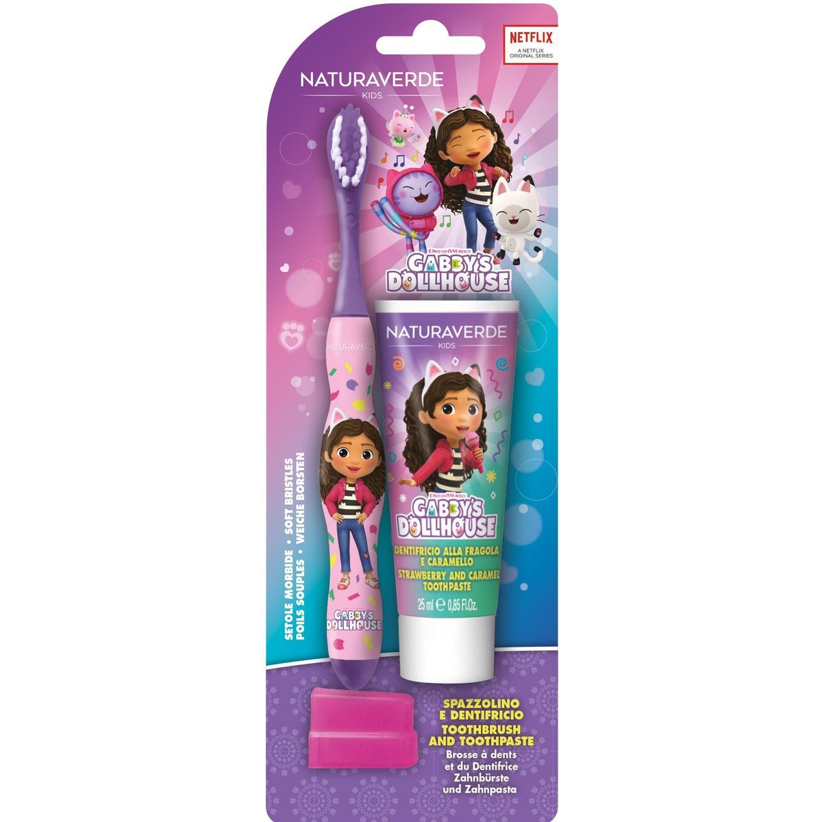 Naturaverde Gabby's Dollhouse sada dentální péče