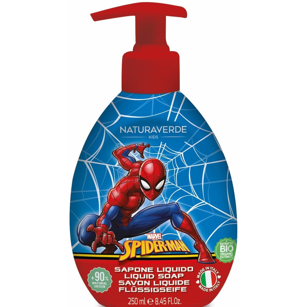 Naturaverde Spiderman tekuté mýdlo