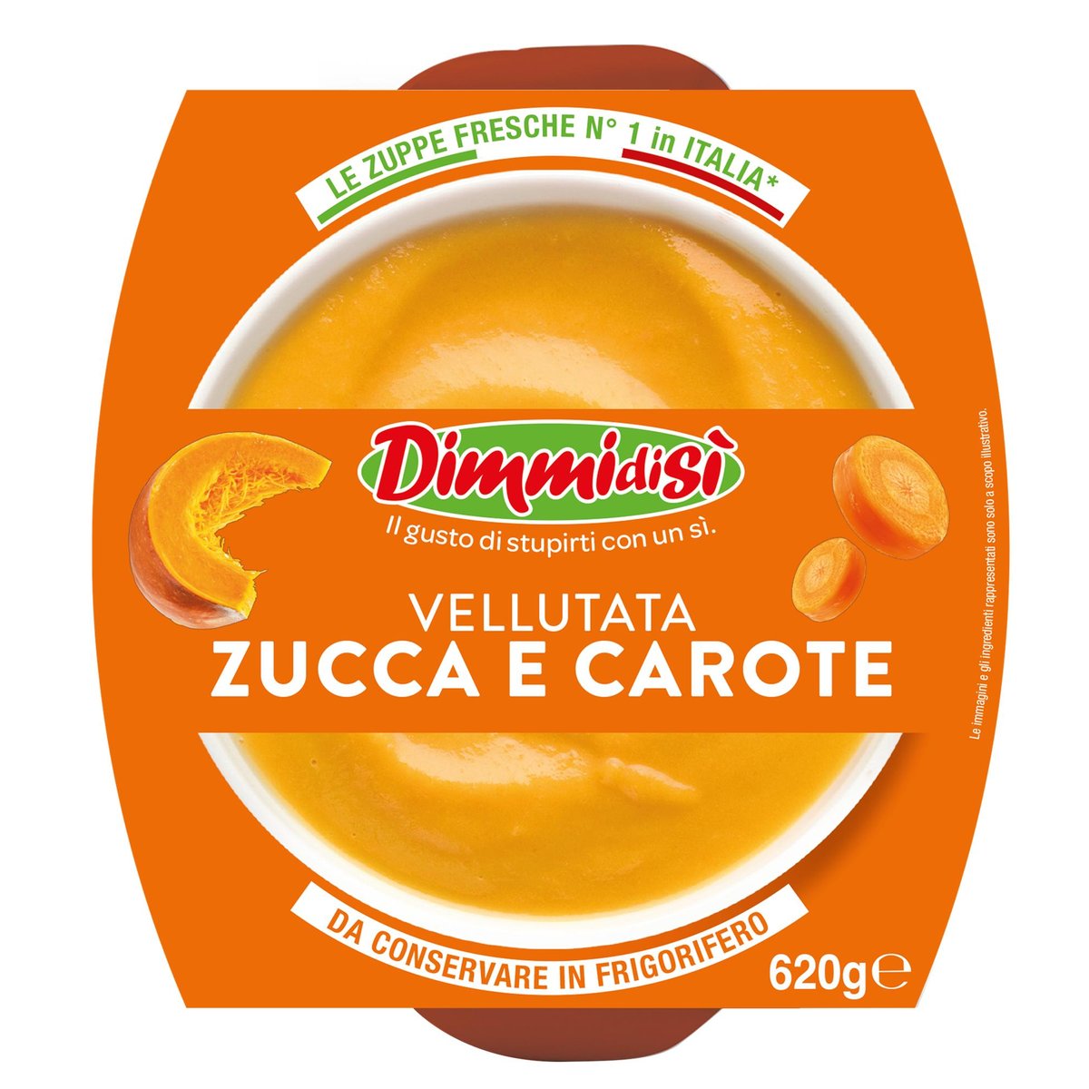 DimmidiSì Krémová polévka s dýní a mrkví