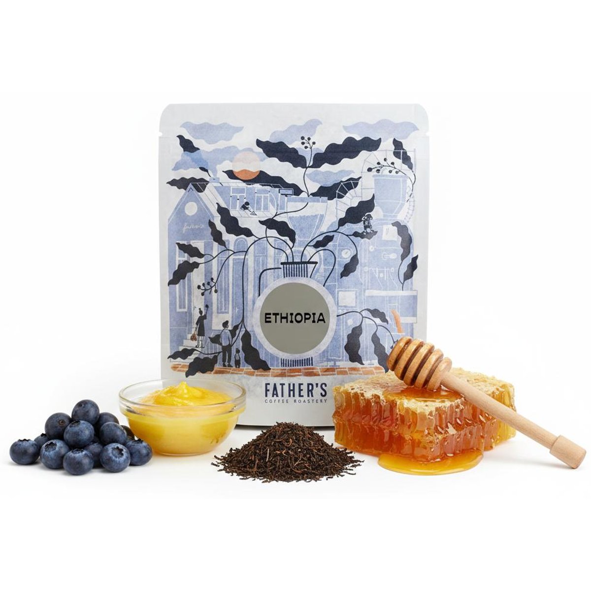 Father´s Coffee Roastery Etiopie espresso zrnková káva