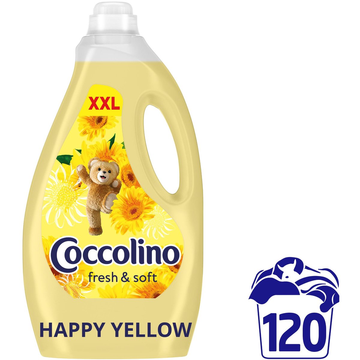 Coccolino Happy Yellow aviváž (3 l)