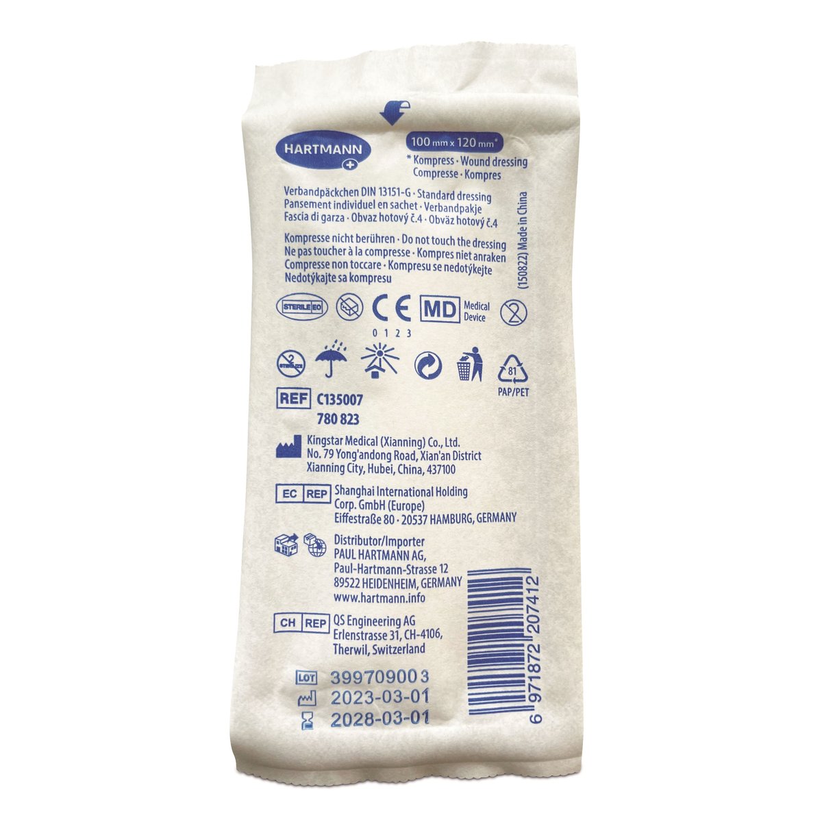 Obvaz hotový Economy velký č.4/1ks