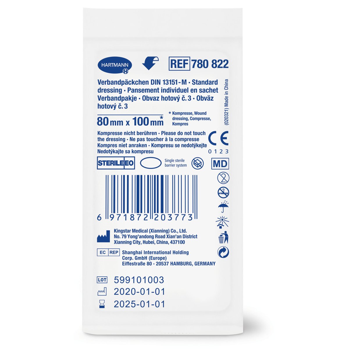 Obvaz hotový Economy malý č.2/1ks