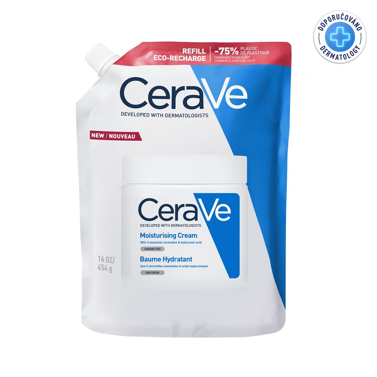 CeraVe Hydratační krém náplň 454g