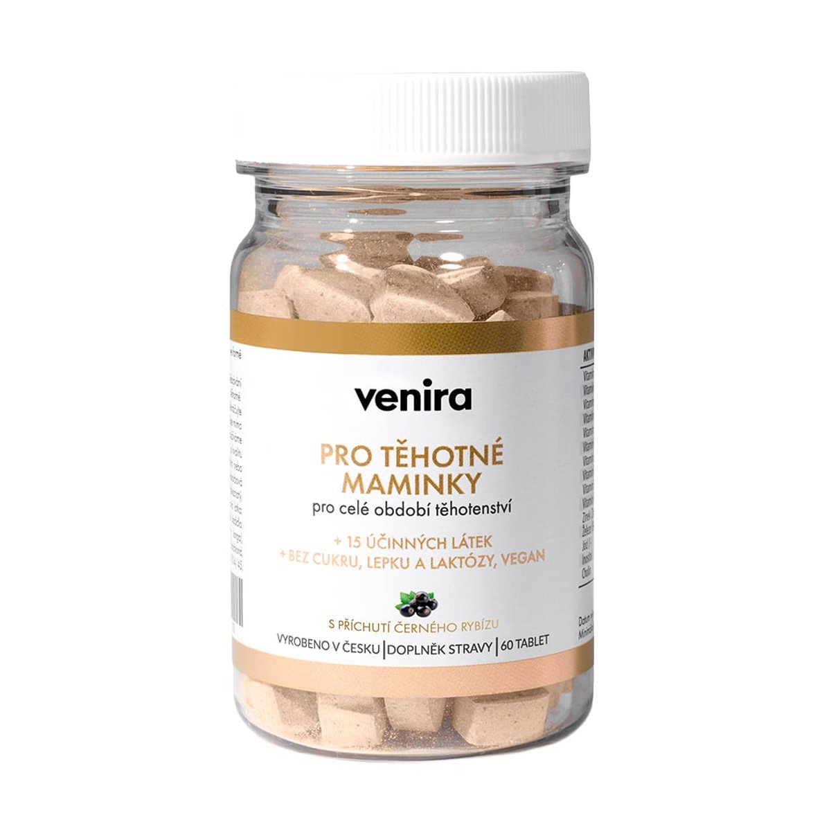 Venira pro těhotné ženy 1-3 měsíc čer.rybíz tbl.60