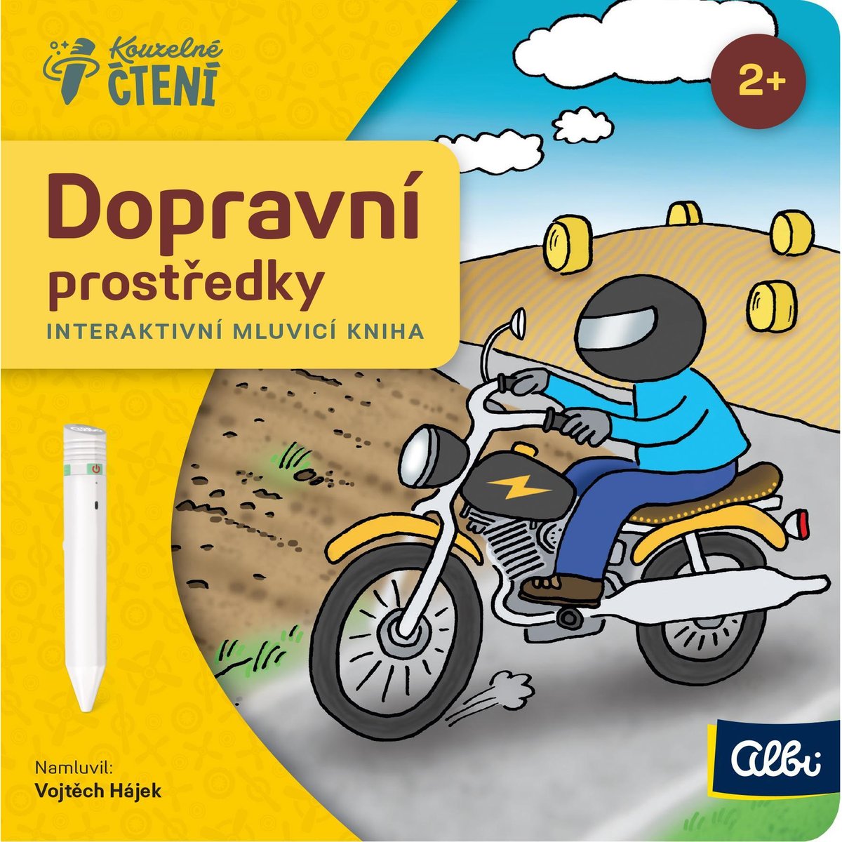 Albi Kouzelné čtení kniha pro nejmenší Dopravní prostředky