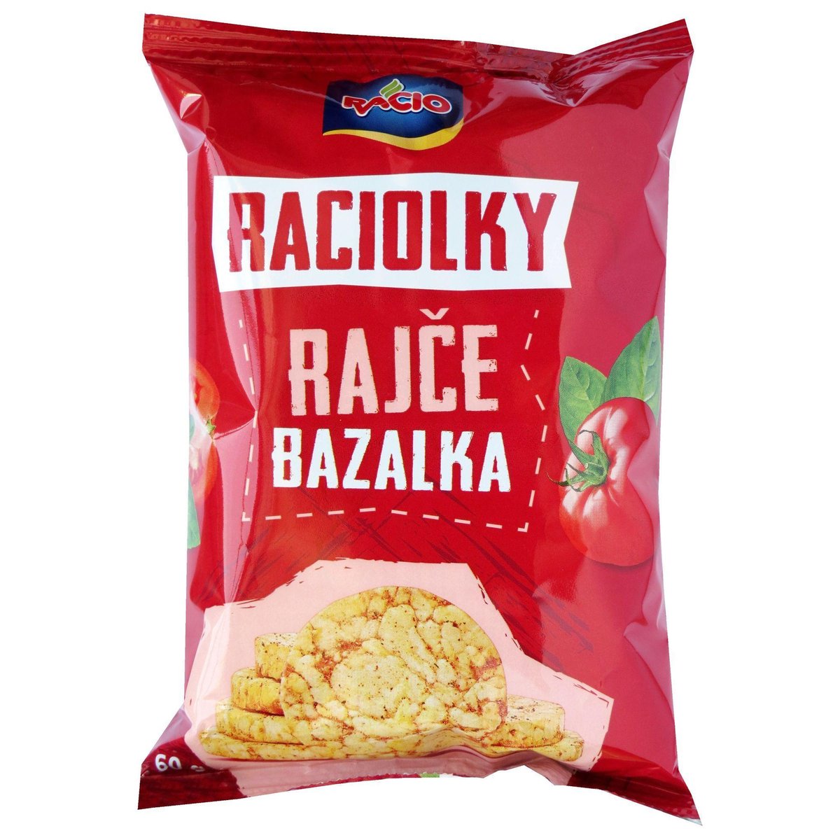 RACIO Raciolky rajče & bazalka 60 g