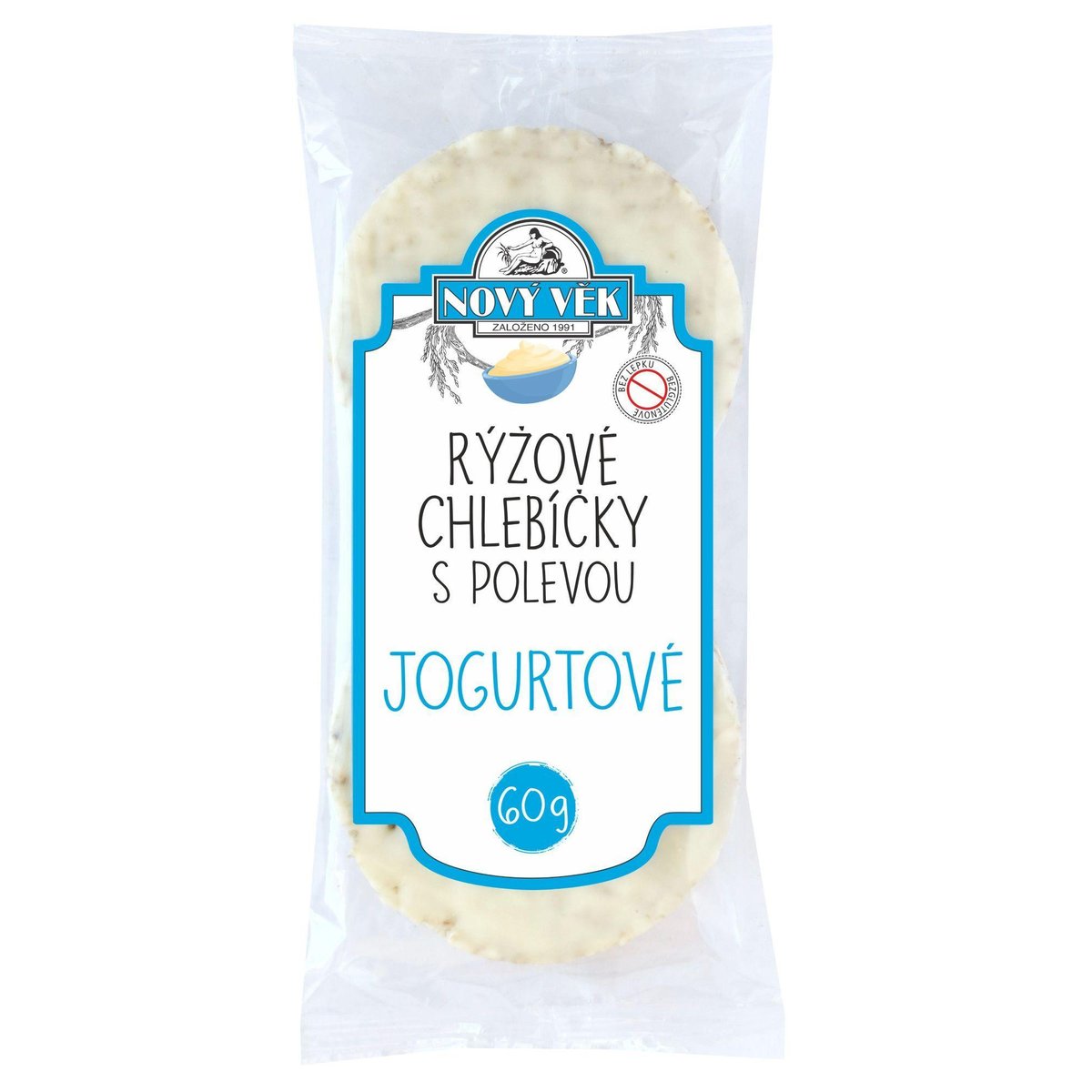 NOVÝ VĚK Chlebíčky jogurtové 60 g