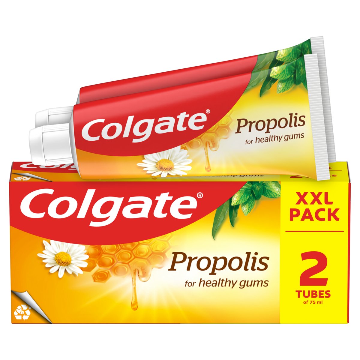 Levně Colgate Propolis zubní pasta, 2×75 ml