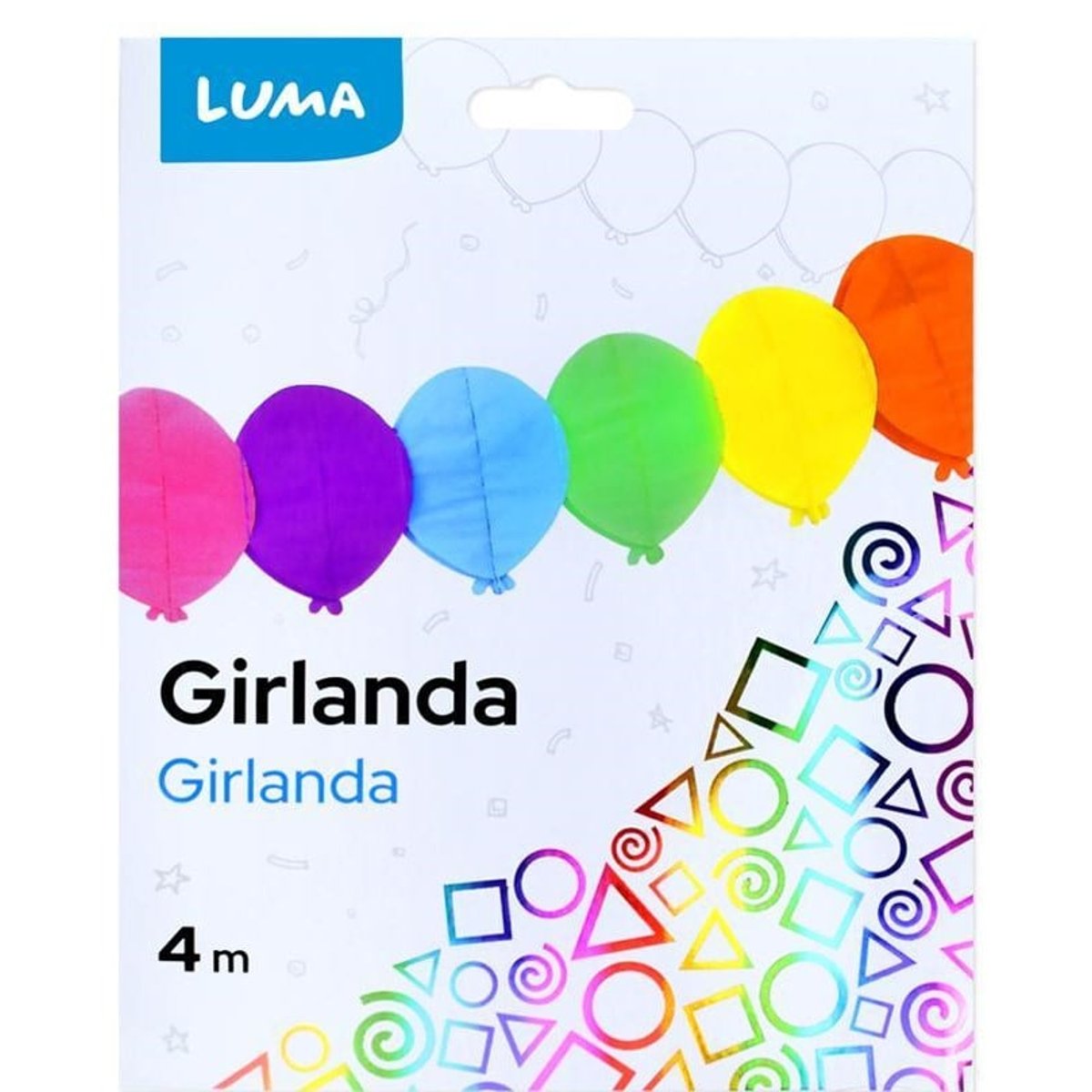 Girlanda 4m BALÓNKY LUMA LUMA trading s.r.o.