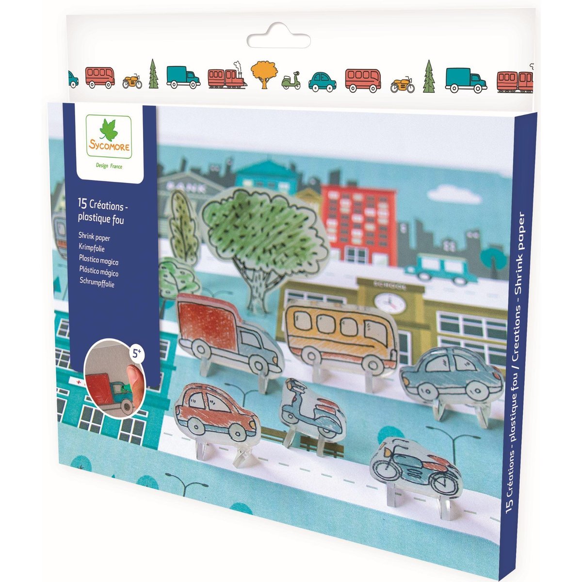 Sycomore Pockets smršťovačky dopravní prostředky