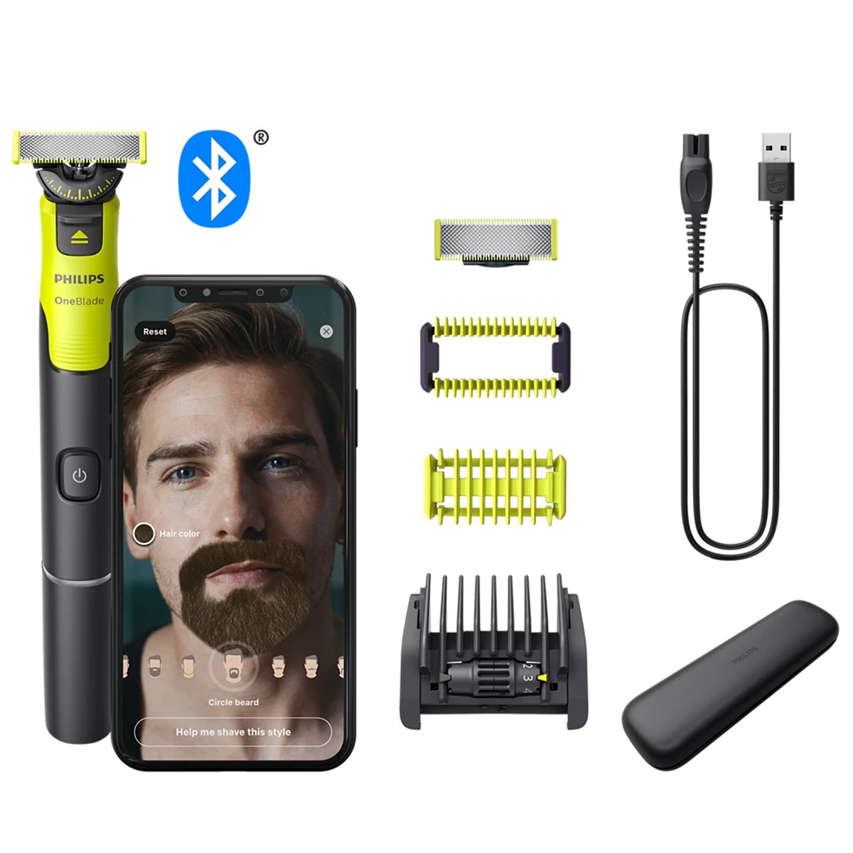 Levně Philips OneBlade QP4631/65 360 zastřih.tvář a tělo