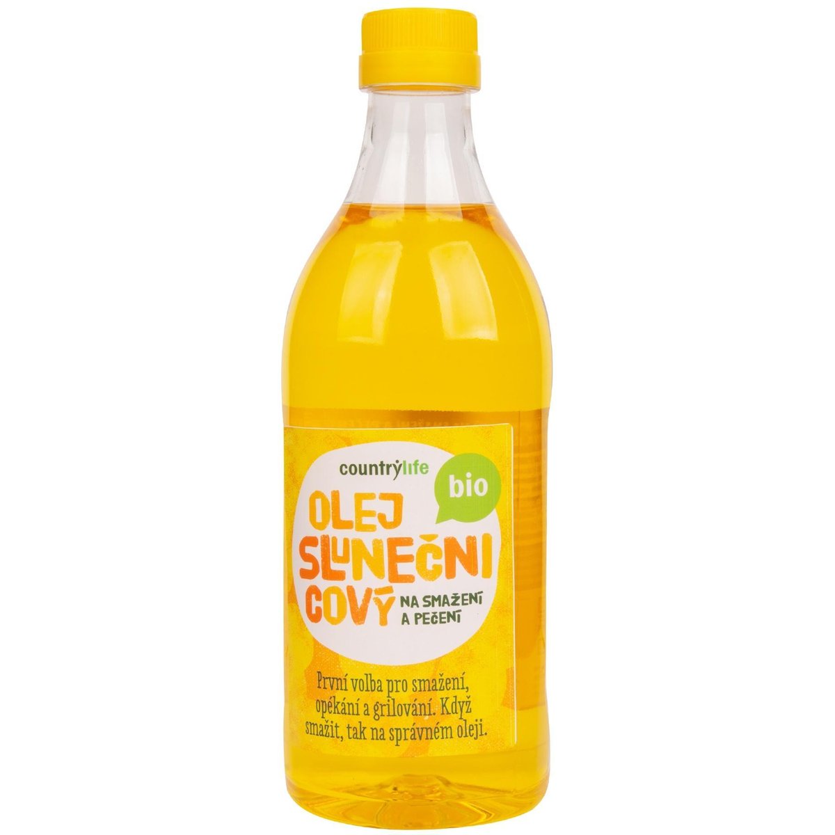 Country Life BIO Olej slunečnicový na smažení a pečení