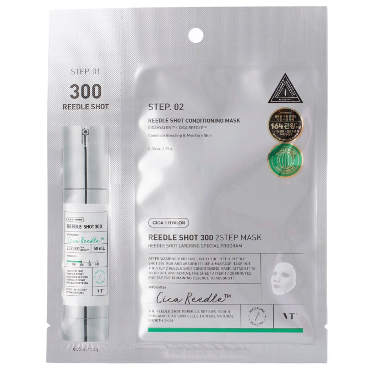 VT Cosmetics Reedle Shot 300 dvoukroková liftingová maska