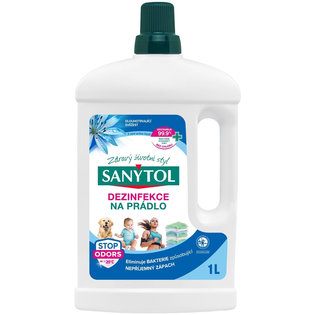 Sanytol Active Fresh dezinfekce na prádlo