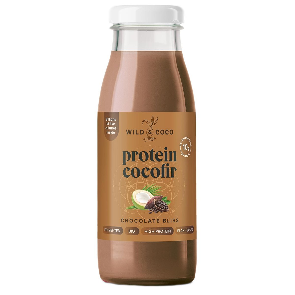 Wild & Coco BIO Biotic protein cocofir Chocolate bliss