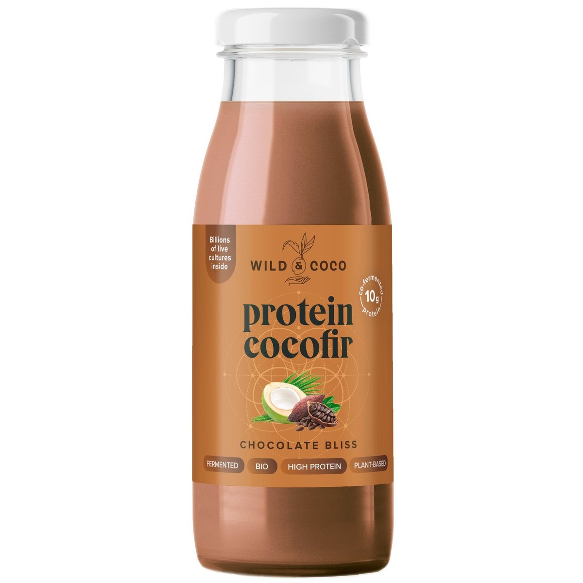 Wild & Coco BIO Biotic protein cocofir Chocolate bliss