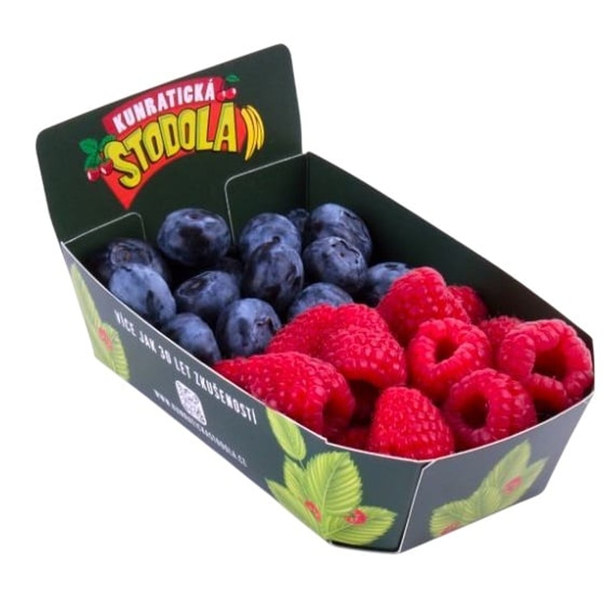 Kunratická stodola - duopack (maliny a borůvky), vanička