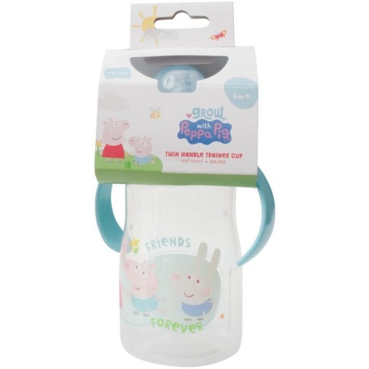Grow with Peppa Pig Dětský tréninkový hrníček 0,25 l