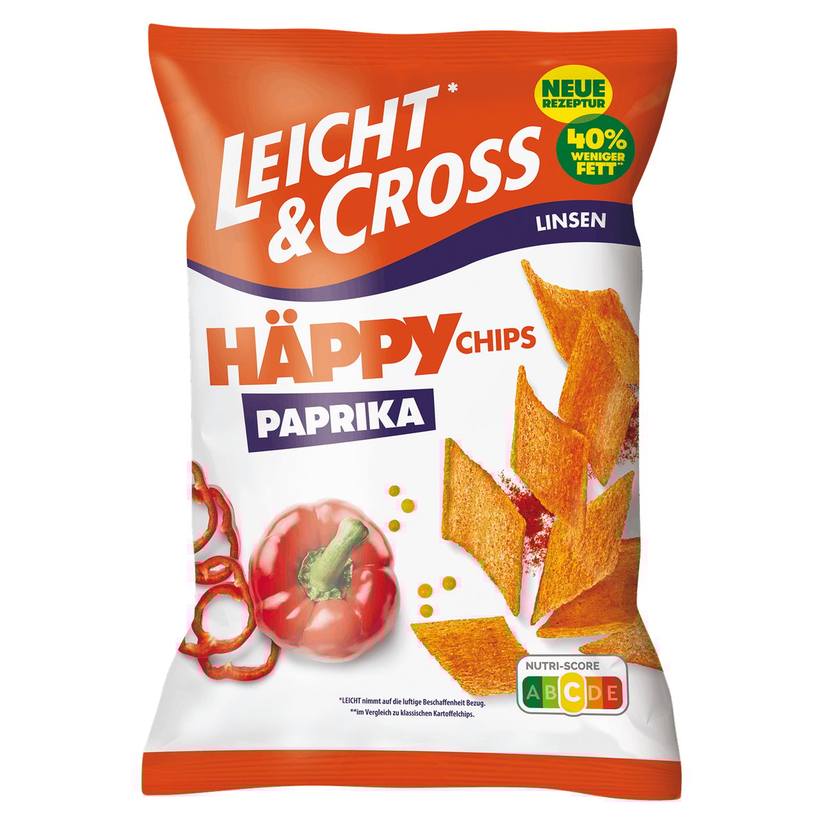 Leicht & Cross Happy Chips čočkové paprika