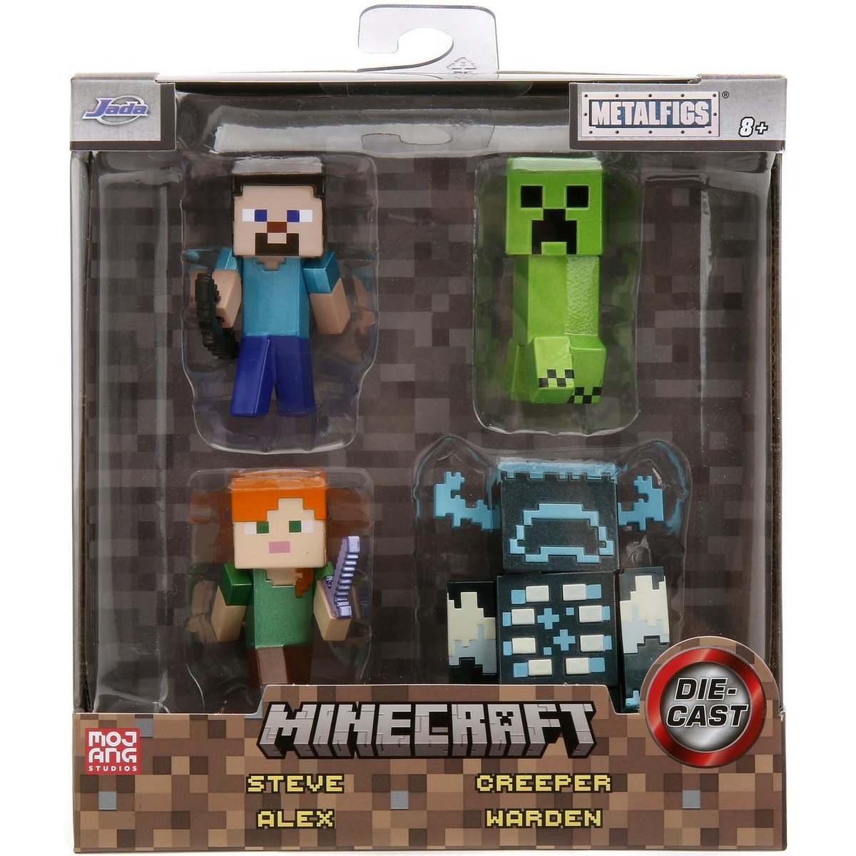 Jada Minecraft figurky 2,5'' sada 4 ks