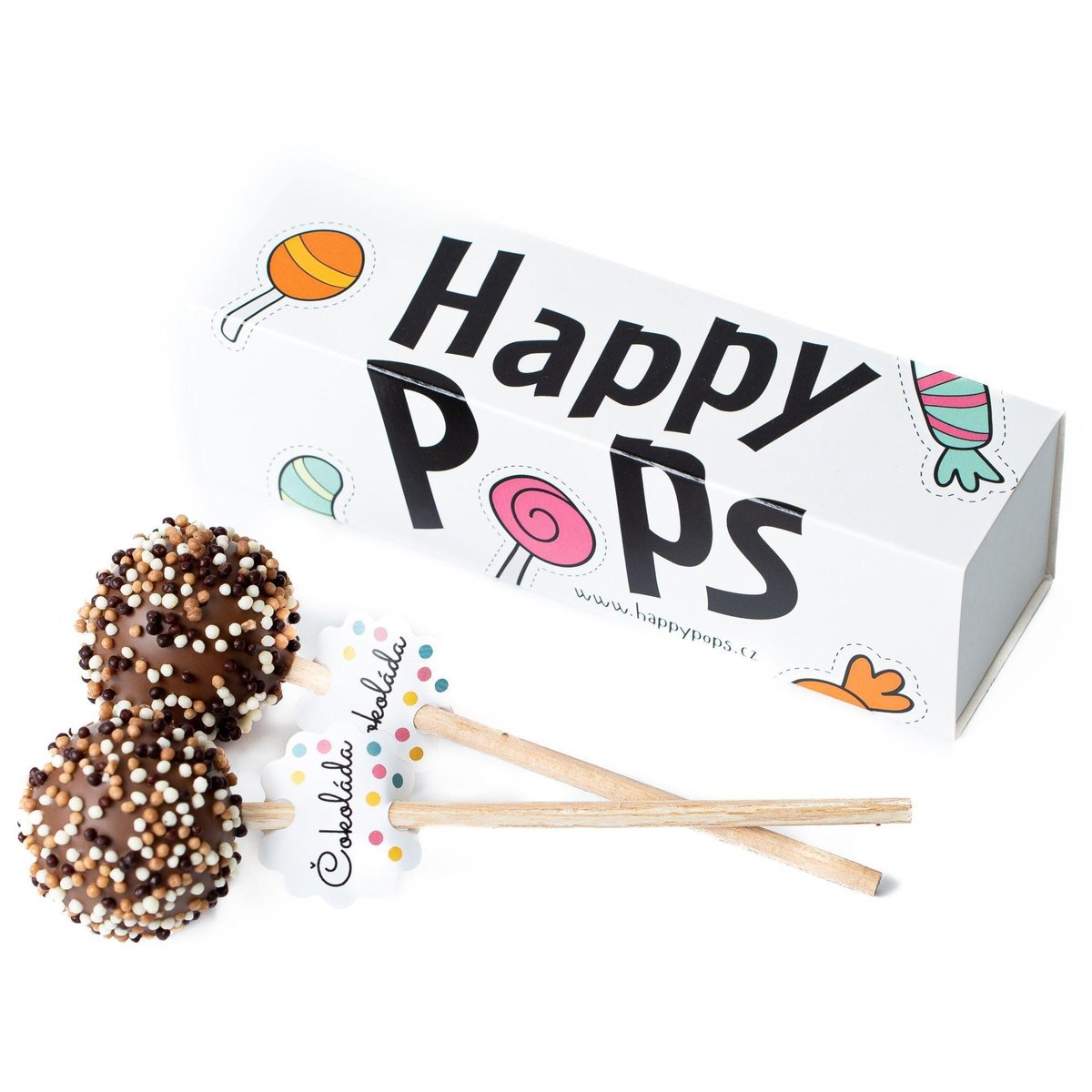 Happy Pops CakePops čokoláda (2×45 g)