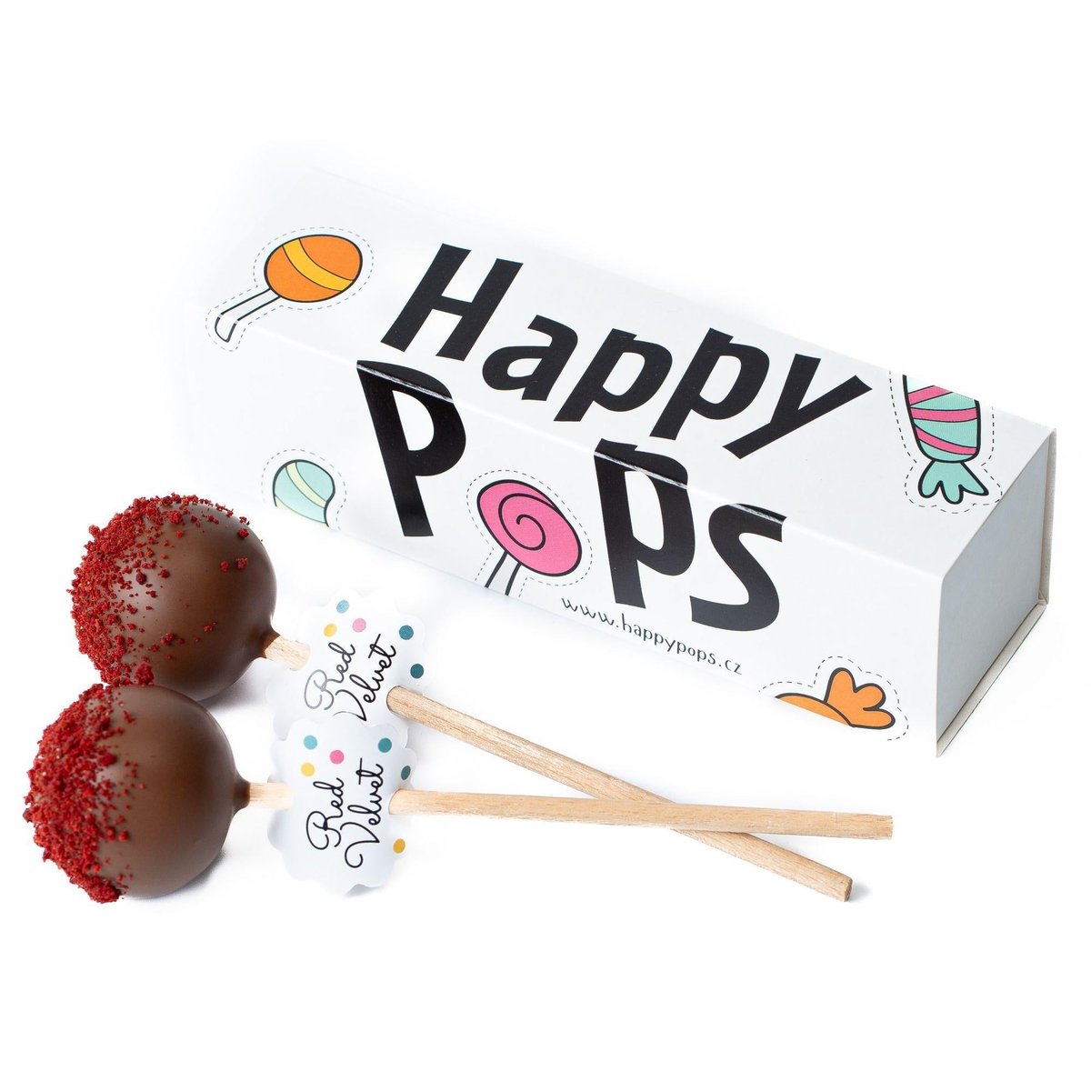 Happy Pops CakePops red velvet (2×37 g)