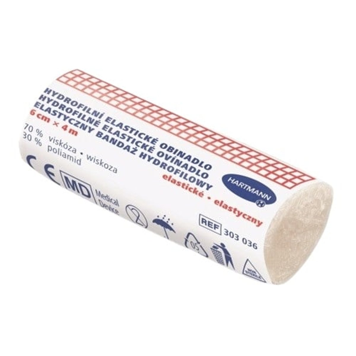Levně Hartmann Hydrofilní elastické obinadlo 6cmx4m 1ks