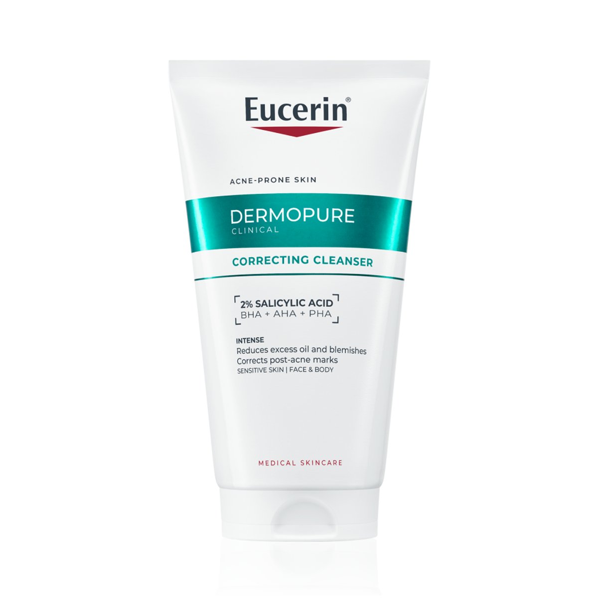 Eucerin DermoPure CLINICAL exfoliační čisticí gel 150ml