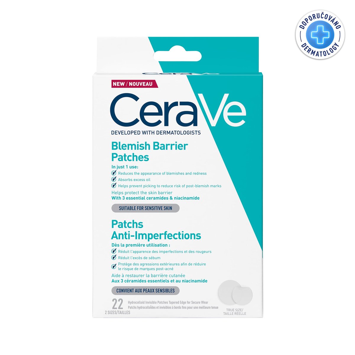 CeraVe Náplasti proti nedokonalostem 22ks