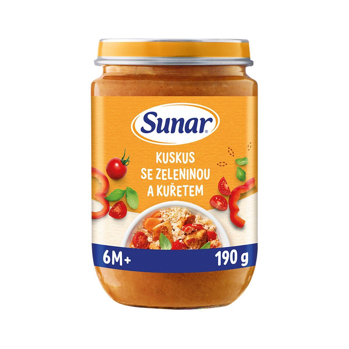 Sunar Příkrm kuskus se zeleninou a kuřetem