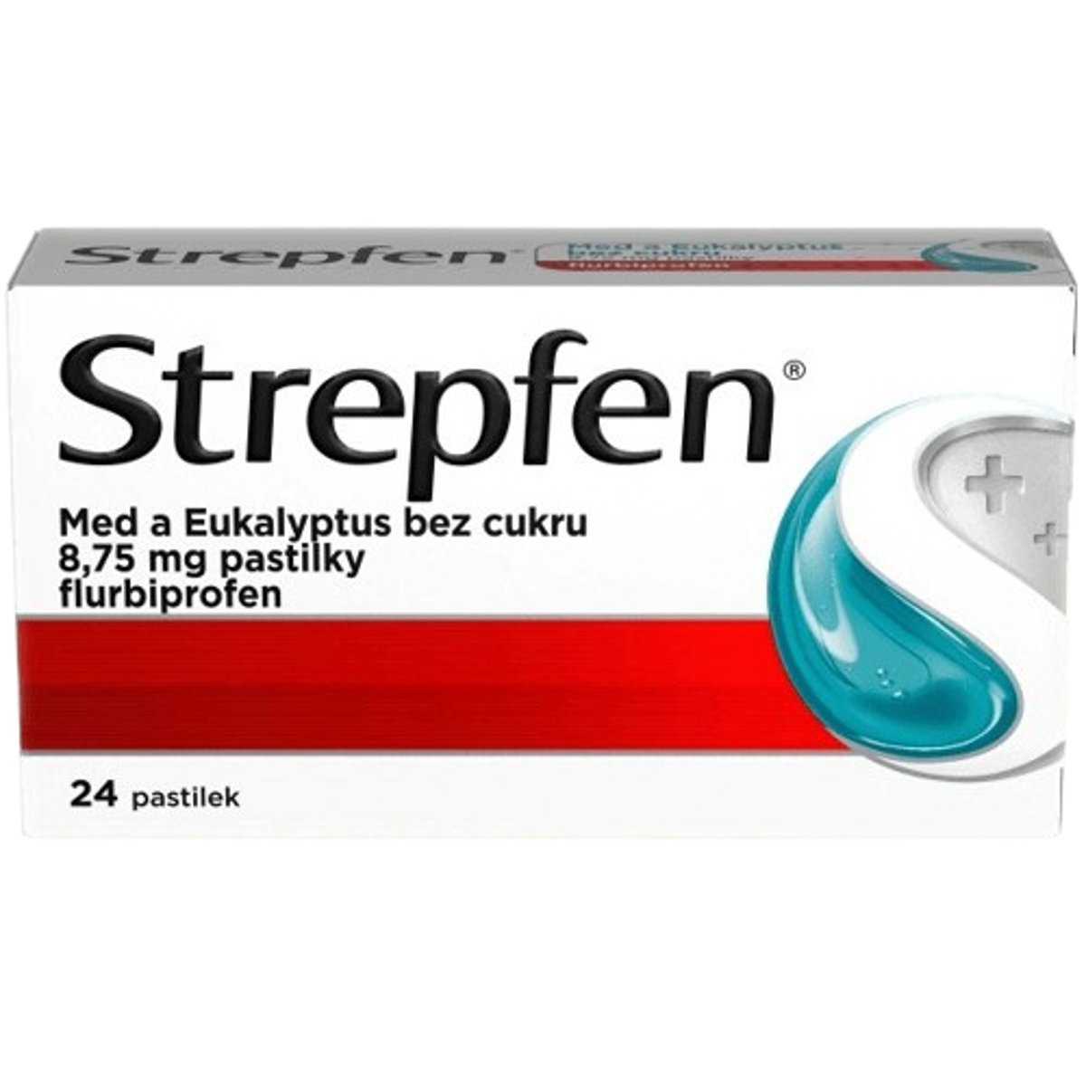 STREPFEN MED A EUKALYPTUS BEZ CUKRU 8,75MG pastilka 24