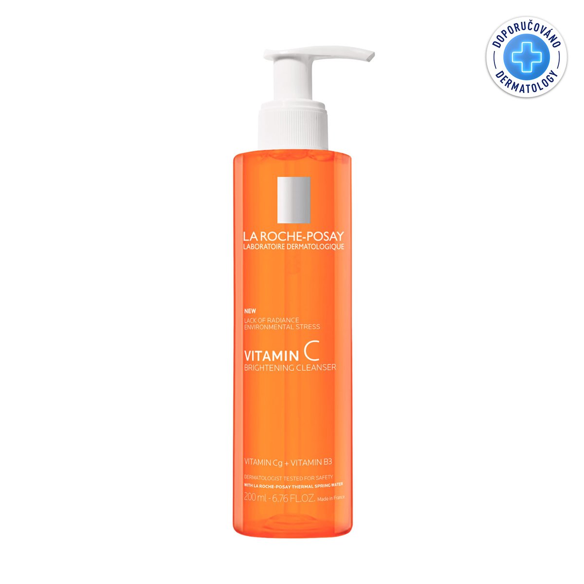LA ROCHE-POSAY Vitamin C pěnivý čistící gel 200ml