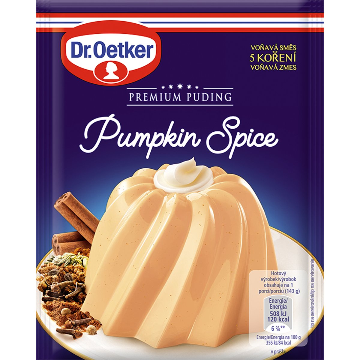 Dr. Oetker Premium Puding Pumpkin Spice