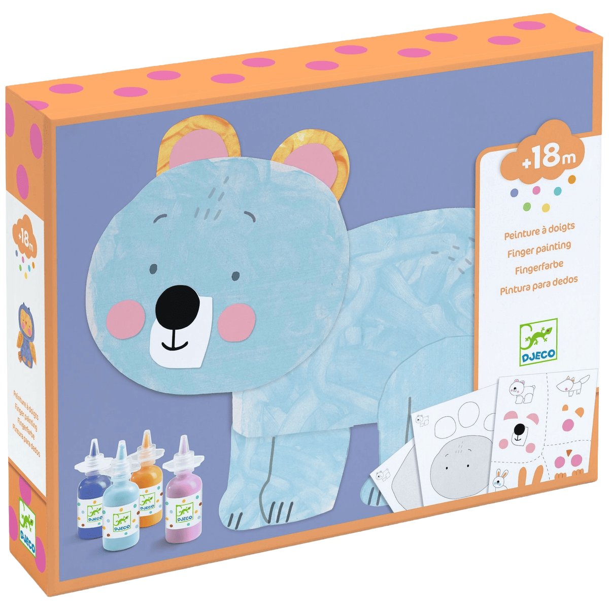 Djeco Prstové malování Moje první zvířátka