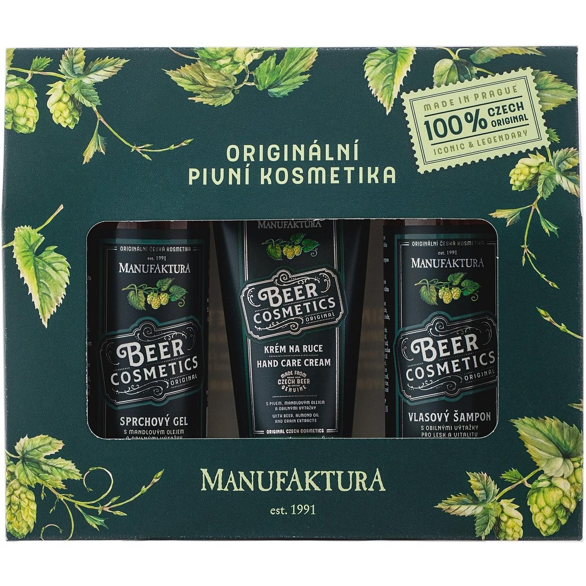 Manufaktura Pivní kosmetika - kosmetická sada