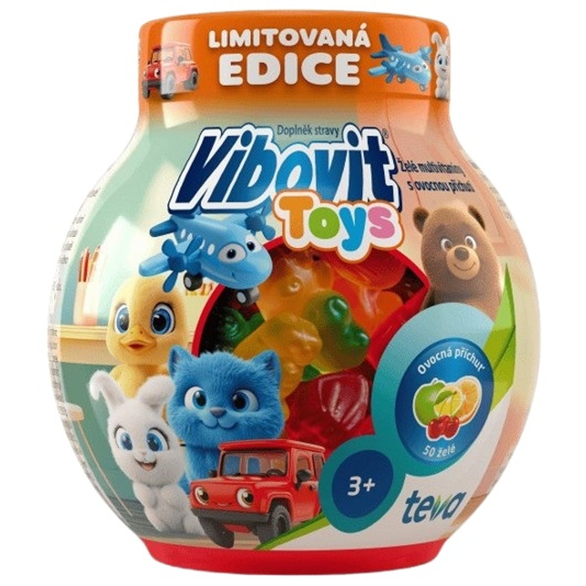 Vibovit Toys želé bonbóny multivitamín 50ks
